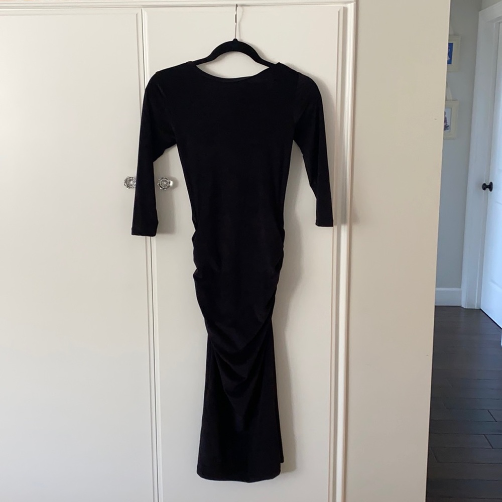 James Perse long black dress sz0 stretchy NWT(XS)